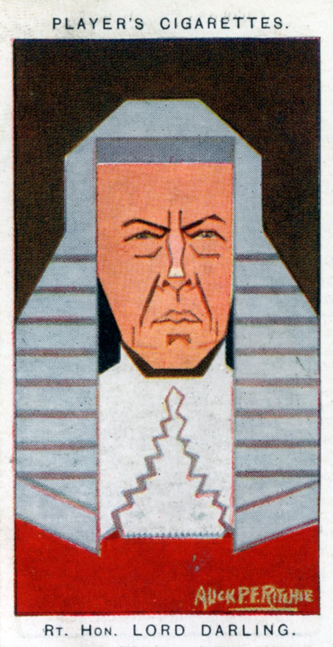 Charles John Darling, 1st Baron Darling, britisk dommer, 1926 av Alick P. F. Ritchie