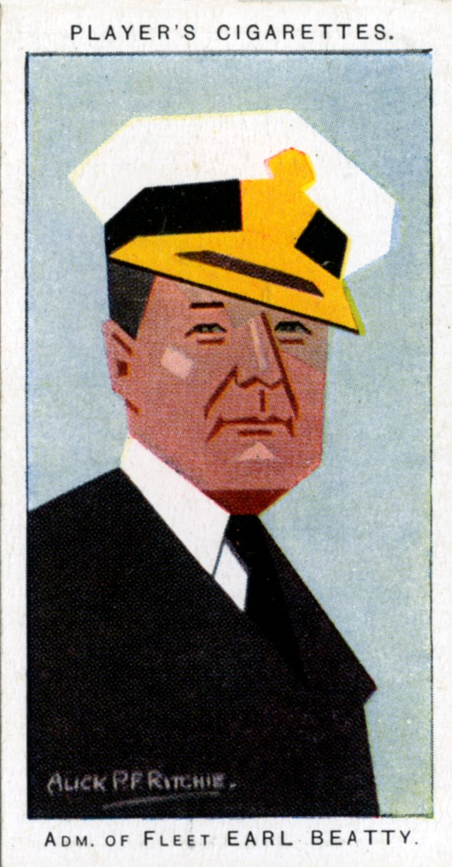 David Beatty, 1st Earl Beatty, admiral, 1926. av Alick P. F. Ritchie