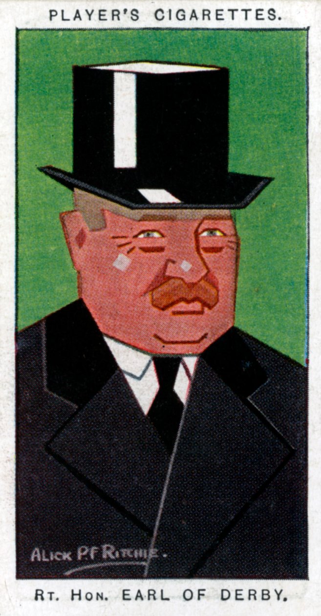 Edward George Villiers Stanley, 17. jarl av Derby, 1926. av Alick P. F. Ritchie