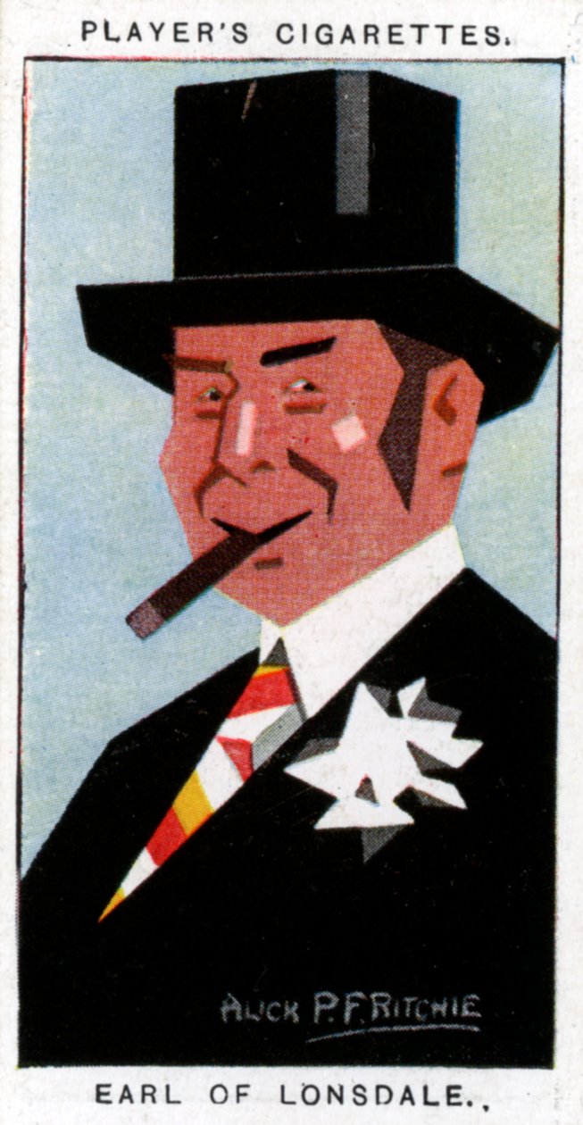 Hugh Cecil Lowther, 5. jarl av Lonsdale, britisk idrettsmann, 1926. av Alick P. F. Ritchie