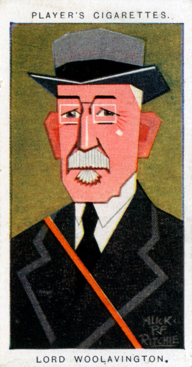 James Buchanan, 1st Baron Woolavington, britisk filantrop og eier av veddeløpsheste, 1926. av Alick P. F. Ritchie