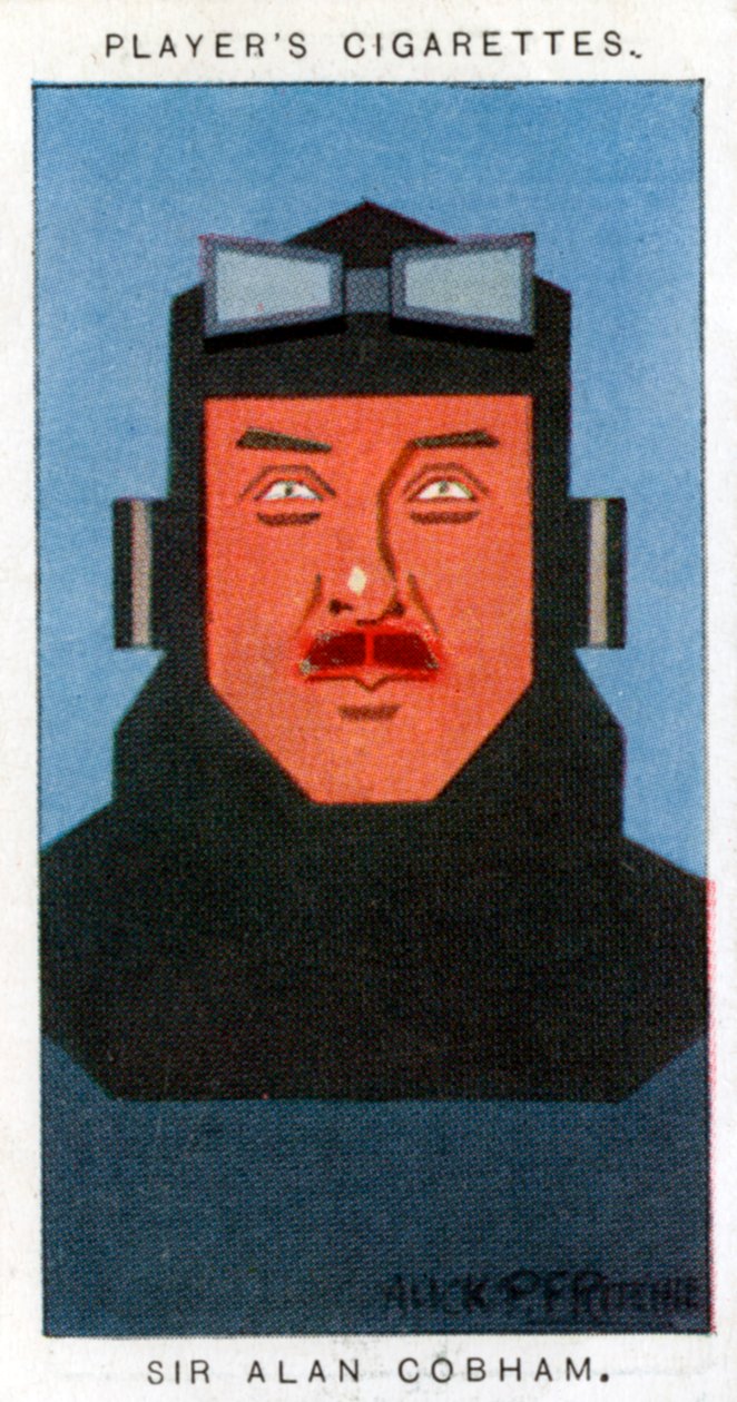 Sir Alan Cobham, britisk pionerflyger, 1926 av Alick P. F. Ritchie