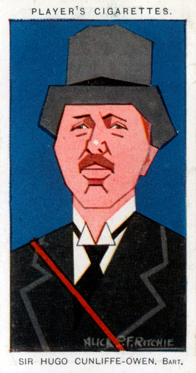 Sir Hugo Cunliffe-Owen , britisk forretningsmann, 1926. av Alick P. F. Ritchie