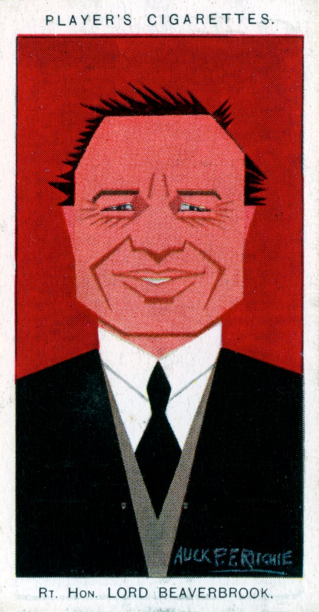 William Maxwell Aitken, 1. baron Beaverbrook, statsmann og avisinnehaver, 1926. av Alick P. F. Ritchie