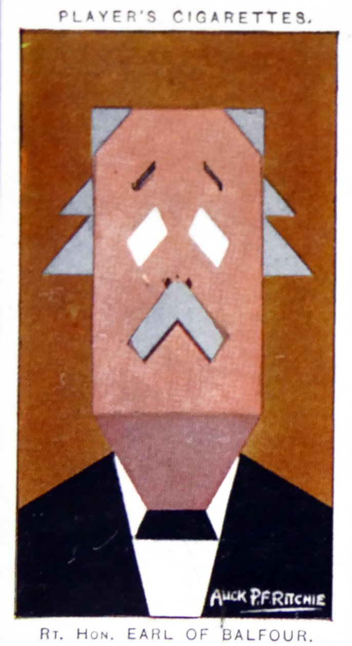 Arthur James Balfour av Alick Penrose Forbes Ritchie