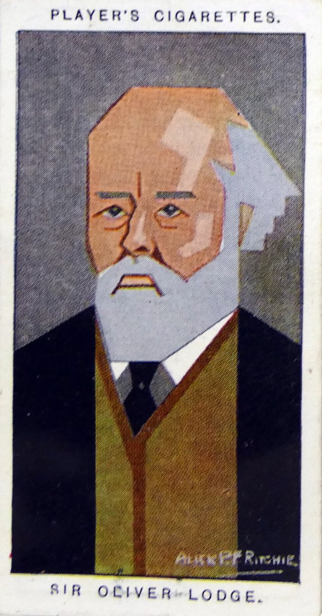 Sir Oliver Joseph Lodge av Alick Penrose Forbes Ritchie