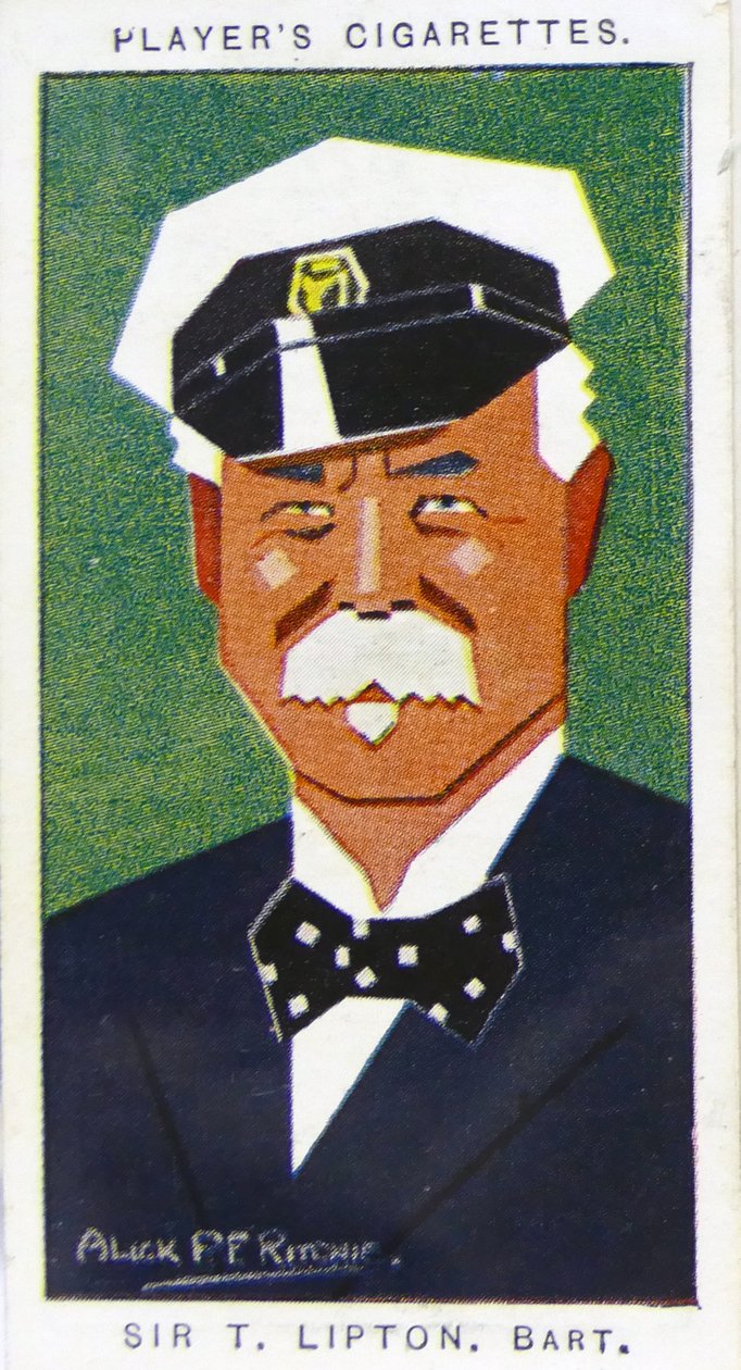 Sir Thomas Johnstone Lipton av Alick Penrose Forbes Ritchie