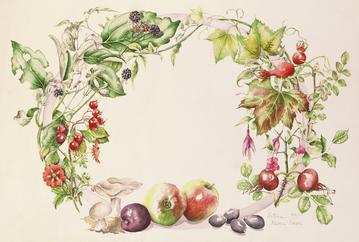Autumn Garland (wc) av Alison Cooper
