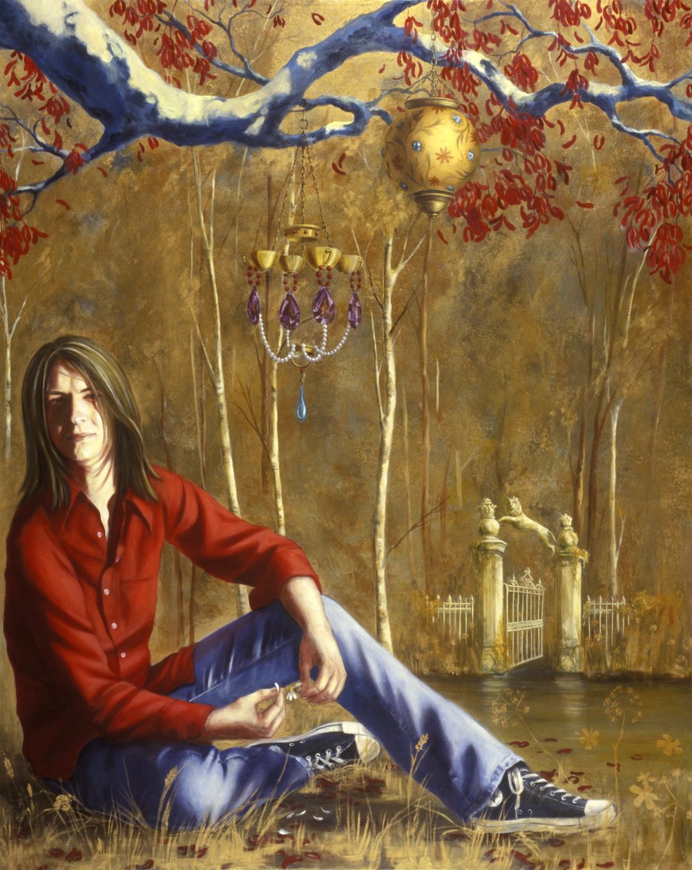 Calvin (akryl og olje på lerret) av Alix Contemporary Artist Soubiran Hall