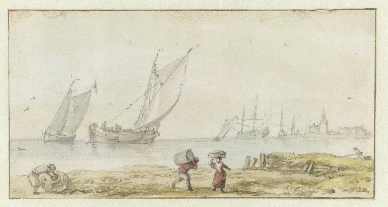 Stille vann av Allaert van Everdingen