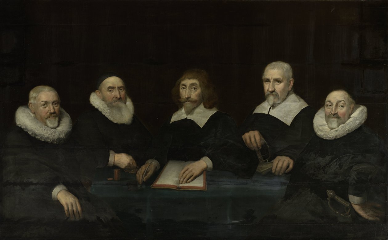 Regentene til rettelseshuset i Middelburg, 1643 av Allaert van Loeninga