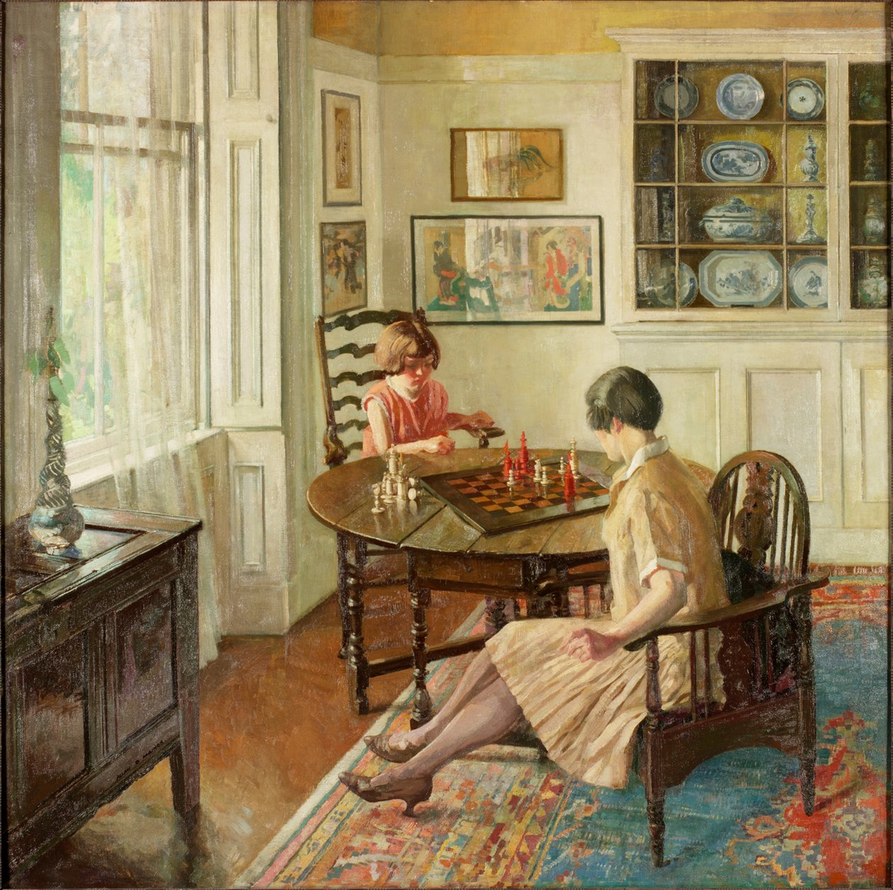 En leksjon i sjakk, 1931-c.1933 av Allan Douglass Mainds