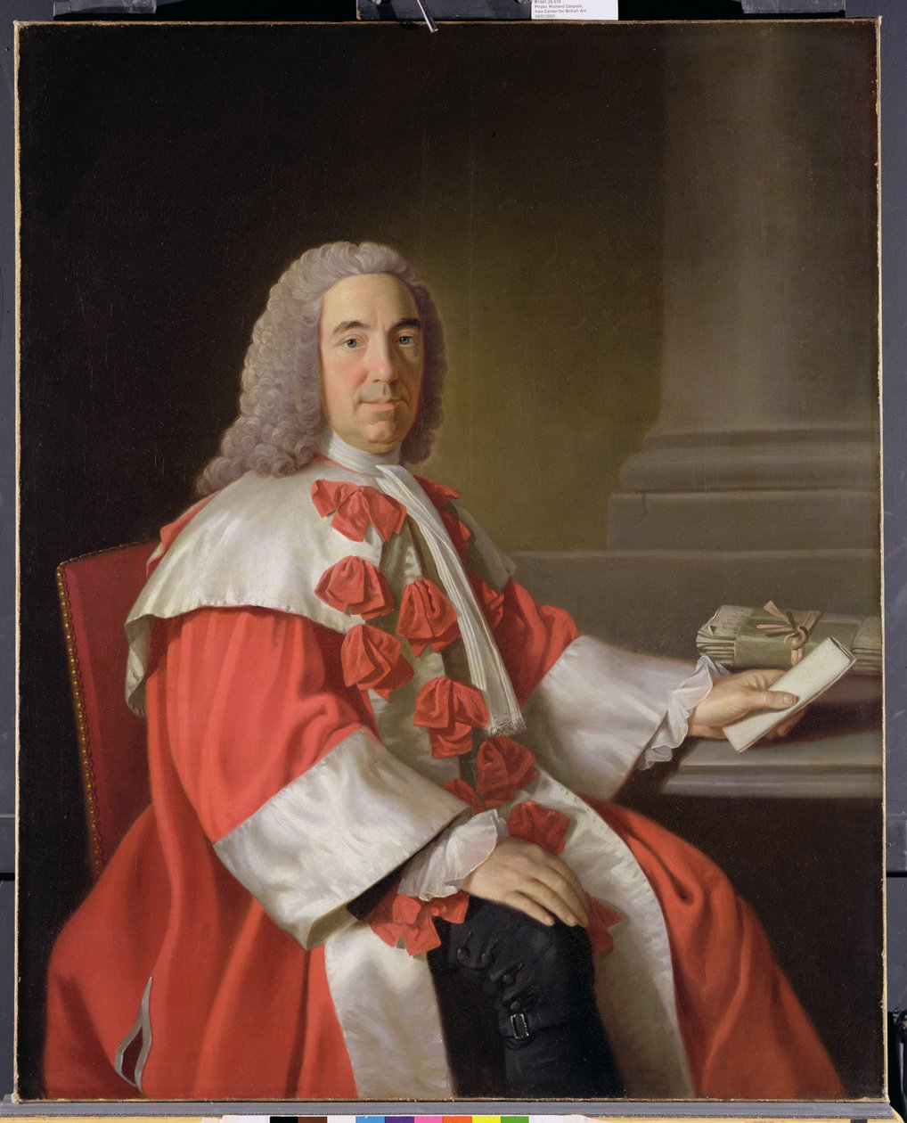 Alexander Boswell, Lord Auchinleck, ca. 1754-55 av Allan Ramsay