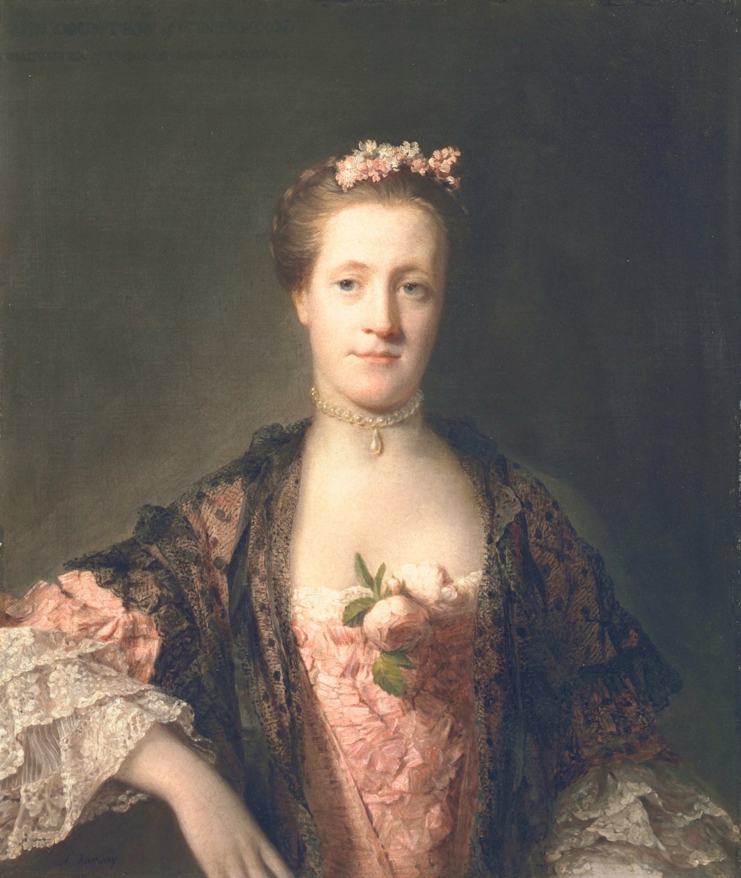Anne Garth-Turnour, Barones Winterton, 1762 av Allan Ramsay
