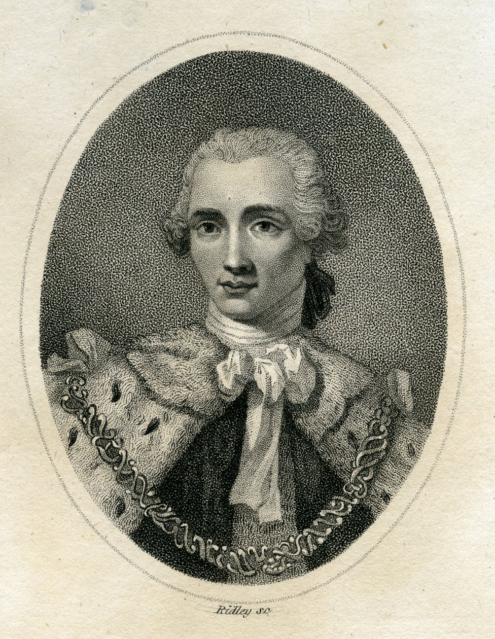 John Stuart, 3. jarl av Bute, gravert av William Ridley (1764-1838), 1895 av Allan Ramsay