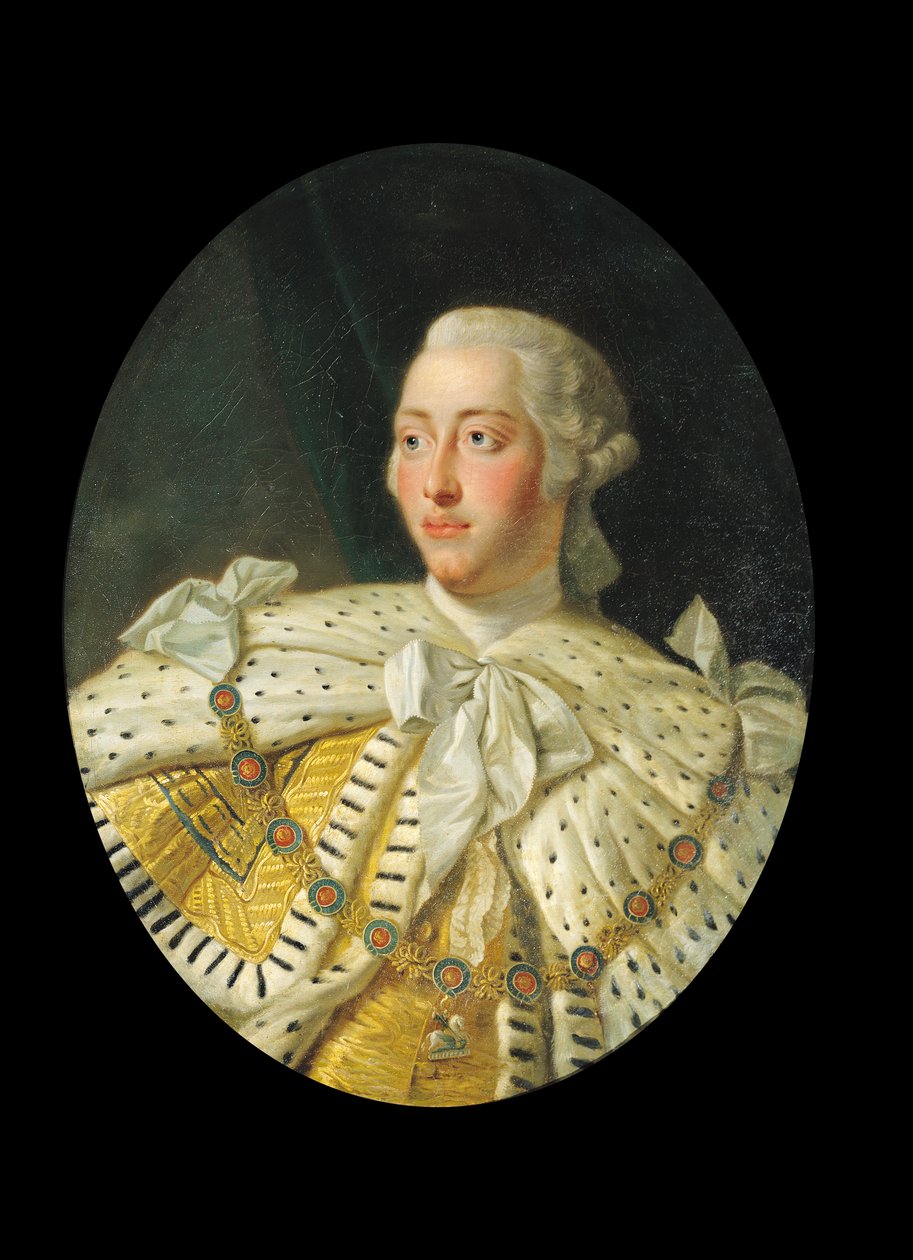 Portrett av kong George III, etter 1760 av Allan Ramsay