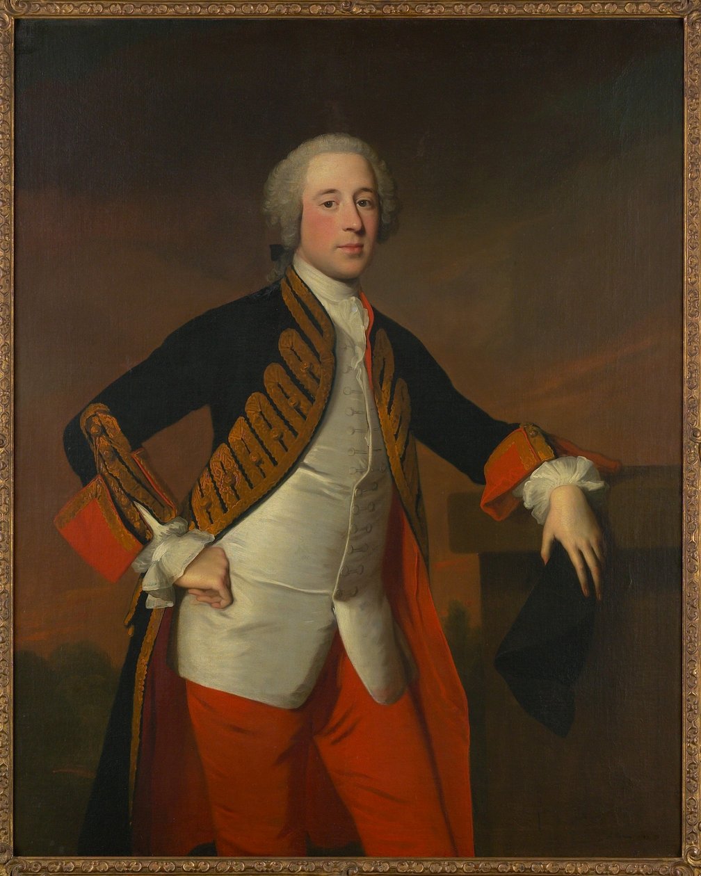 Portrett av en gentleman, 1745 av Allan Ramsay