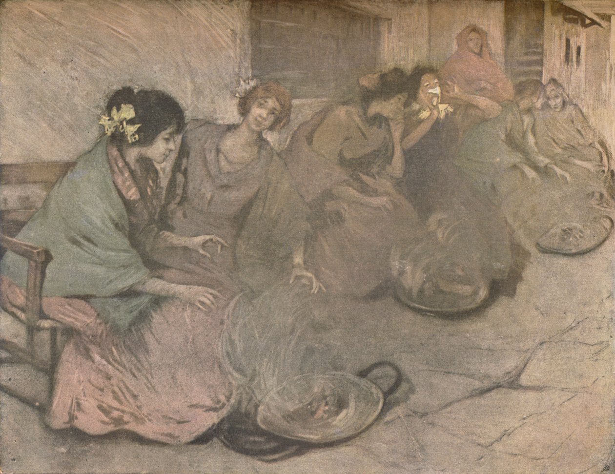 Braseros, c1875-1906, 1906 av Allan Osterlind