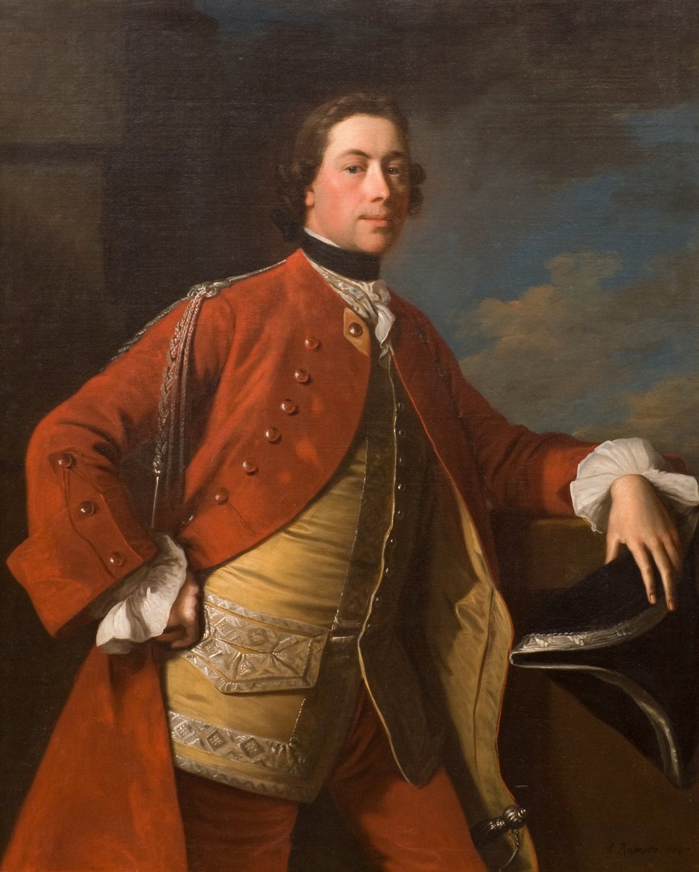 Edward Harvey av Allan Ramsay