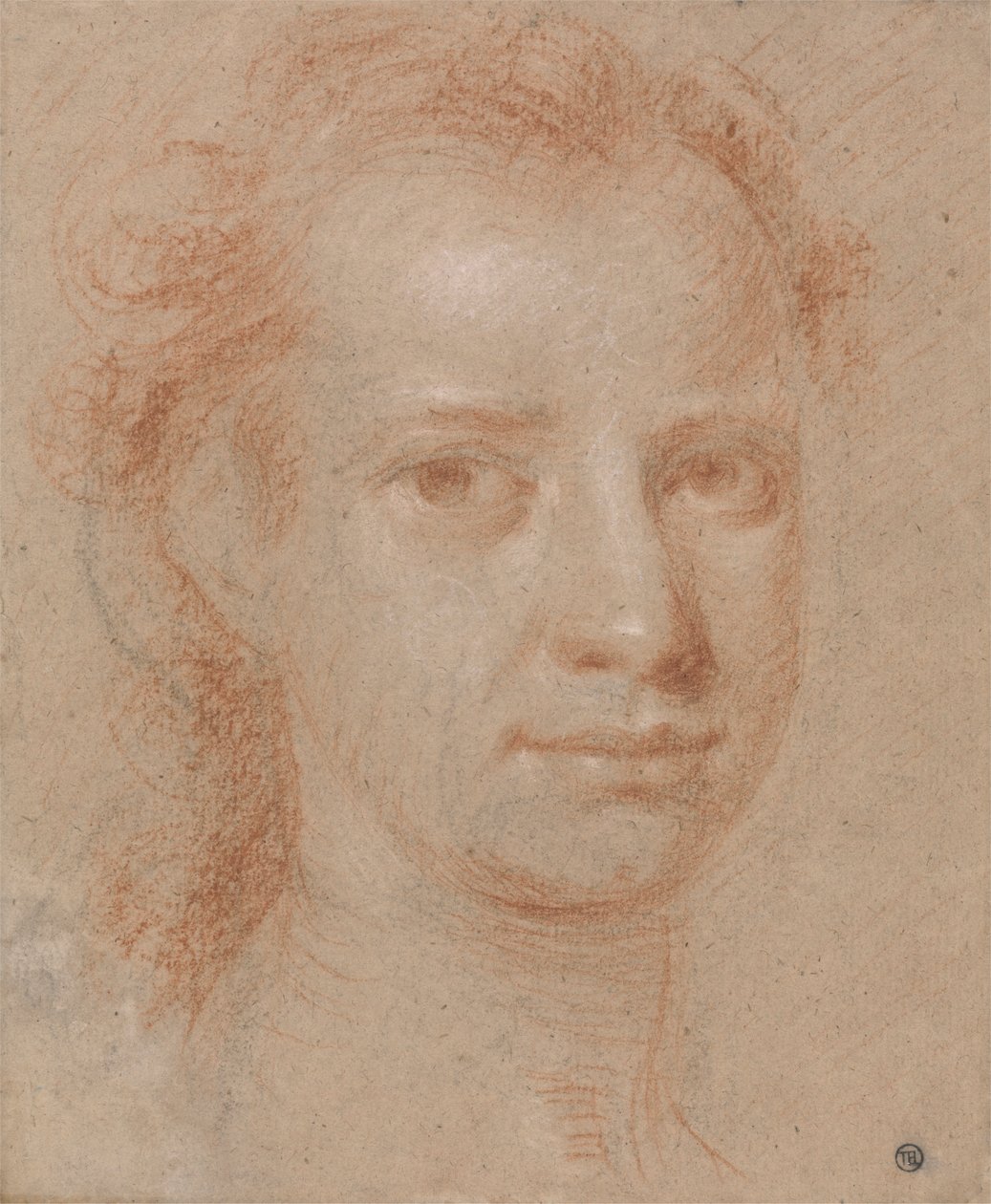 Leder for en ung kvinne eller mann av Allan Ramsay