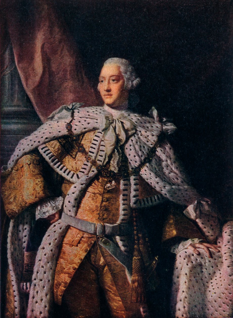 'Kong George III', c1761-62, 1911 av Allan Ramsay