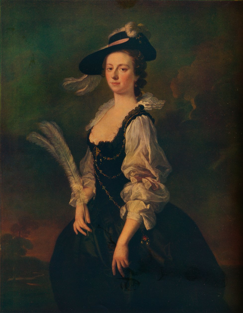 Portrett av Jane Hale, fru Madan, 1746 av Allan Ramsay