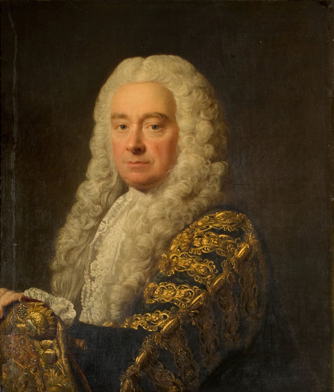 Portrett av Philip Yorke, 1. jarl av Hardwicke, 1750-64. av Allan Ramsay