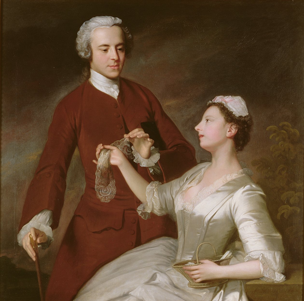 Portrett av Sir Edward og Lady Turner, 1740 av Allan Ramsay