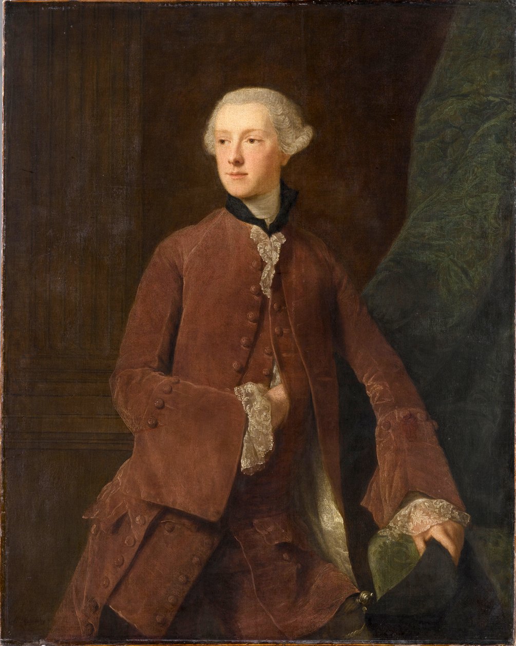 Portrett av William Sutherland, 18. jarl av Sutherland 1735-1766, 2. kvartal av 1700-tallet. av Allan Ramsay