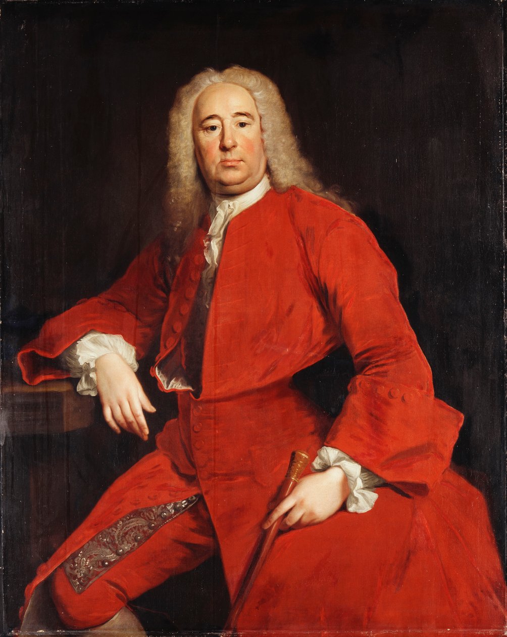 Portrait of a Gentleman, tradisjonelt identifisert som George Frederick Handel, 1740 av Allan Ramsay