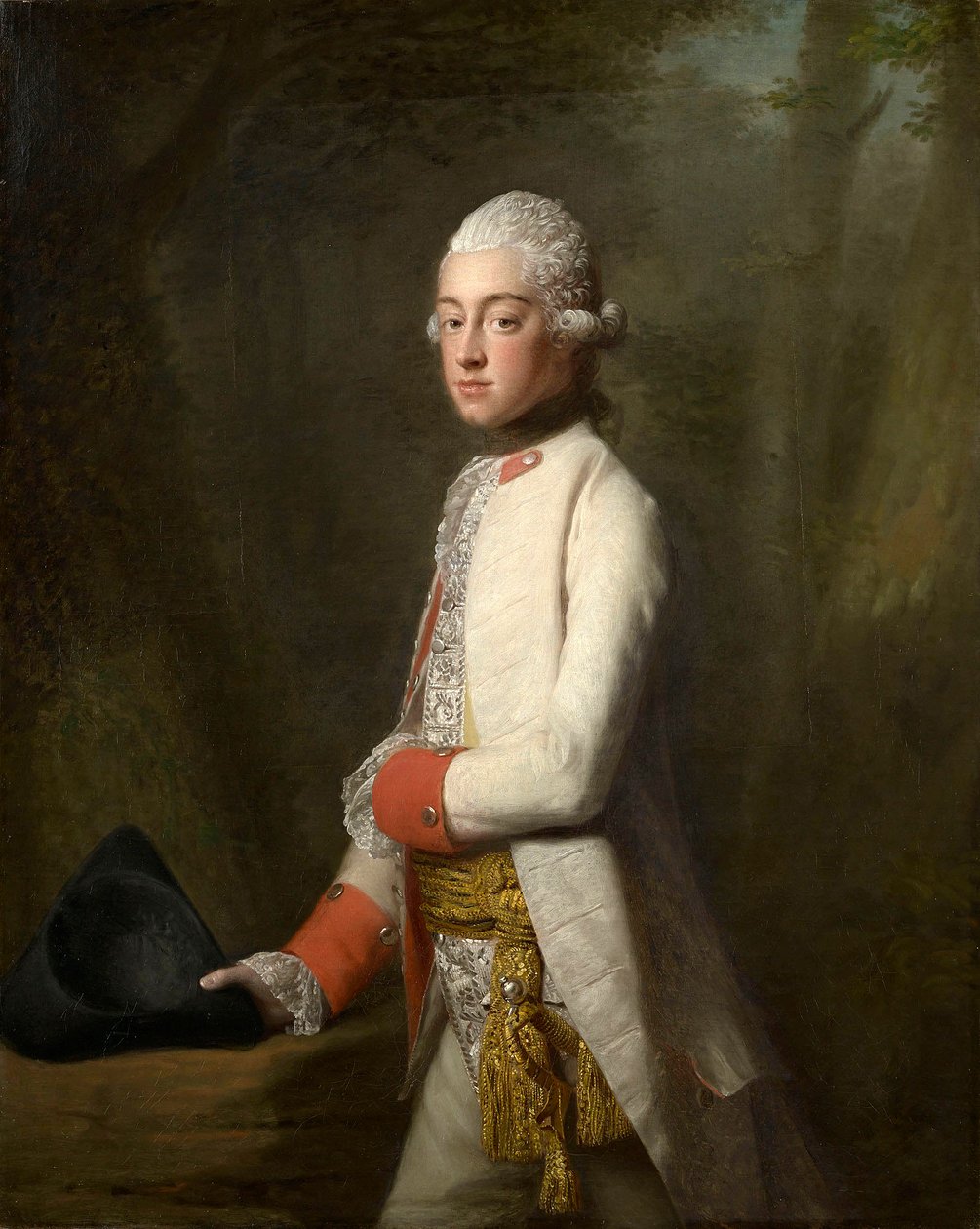 Prins George Augustus av Mecklenburg-Strelitz (1748-85) av Allan Ramsay