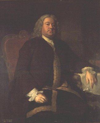 Sir James Dalrymple, Bt. M.P. (olje på lerret) av Allan Ramsay
