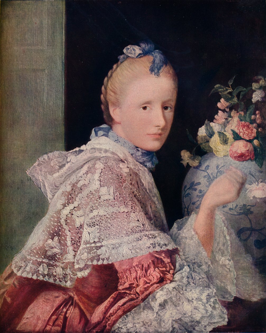 Malerkona, 1760 av Allan Ramsay