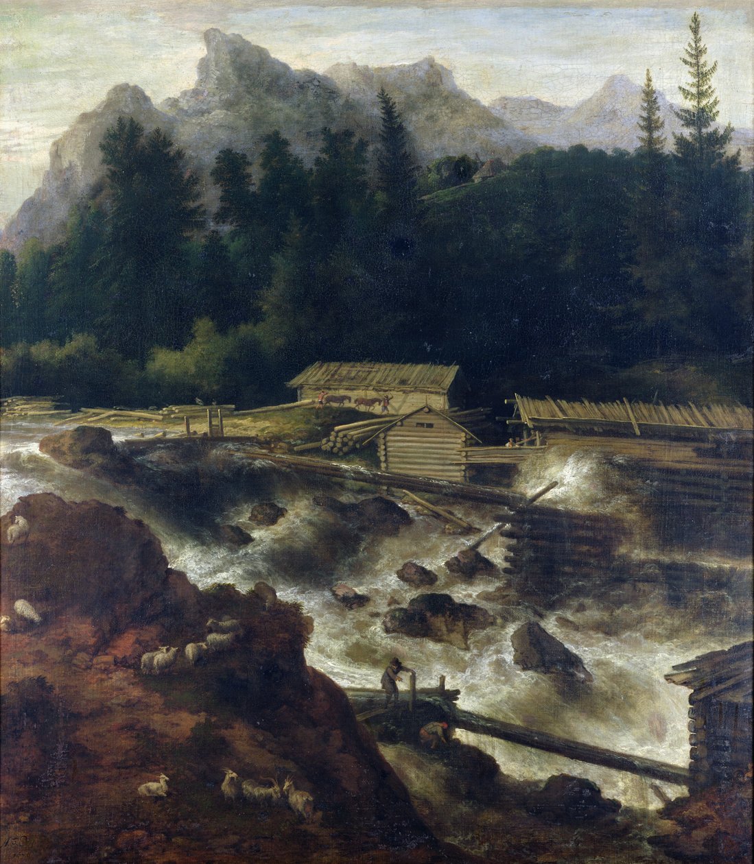 Skandinavisk landskap, 1670 av Allart van Everdingen