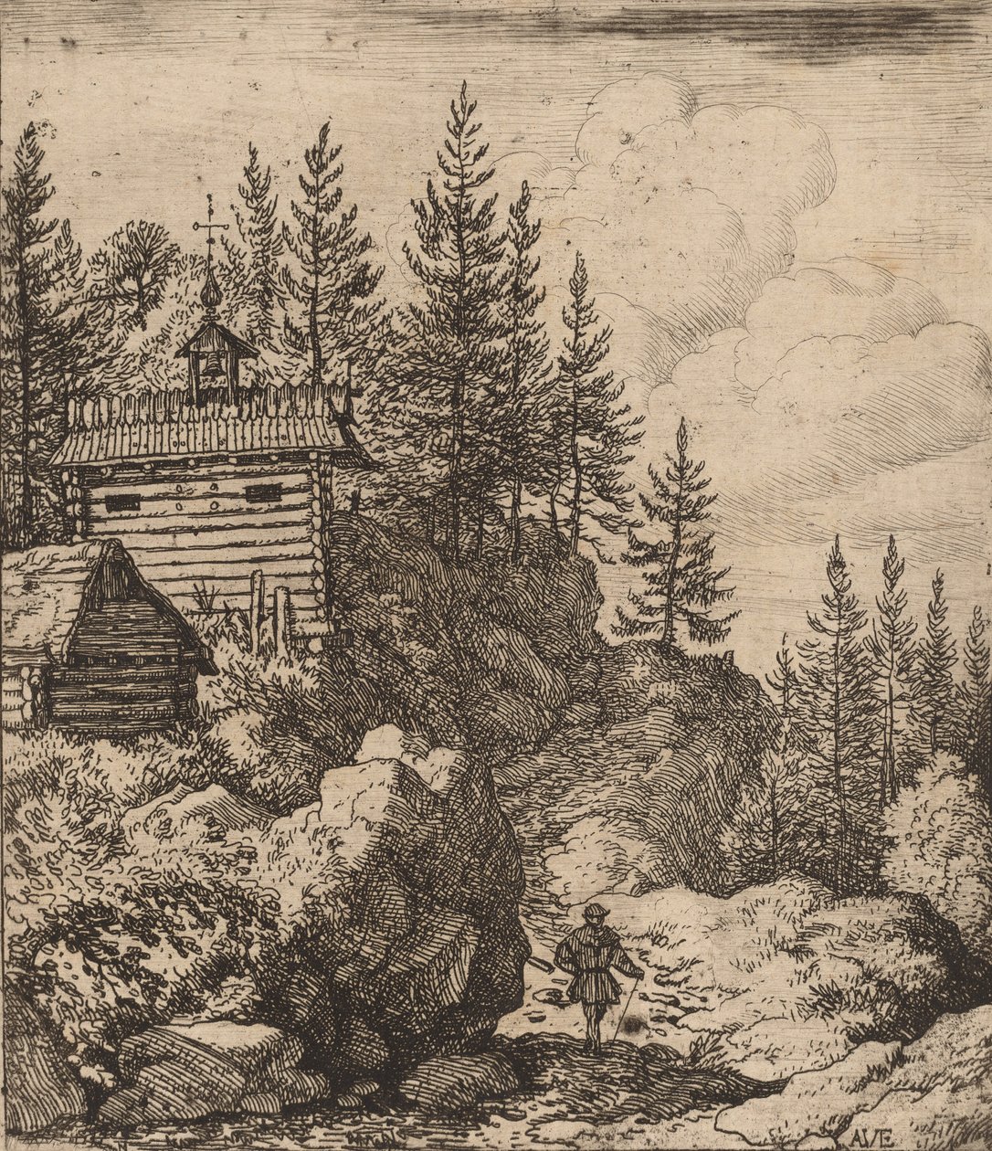 Kapell, sannsynligvis ca. 16451656. av Allart van Everdingen
