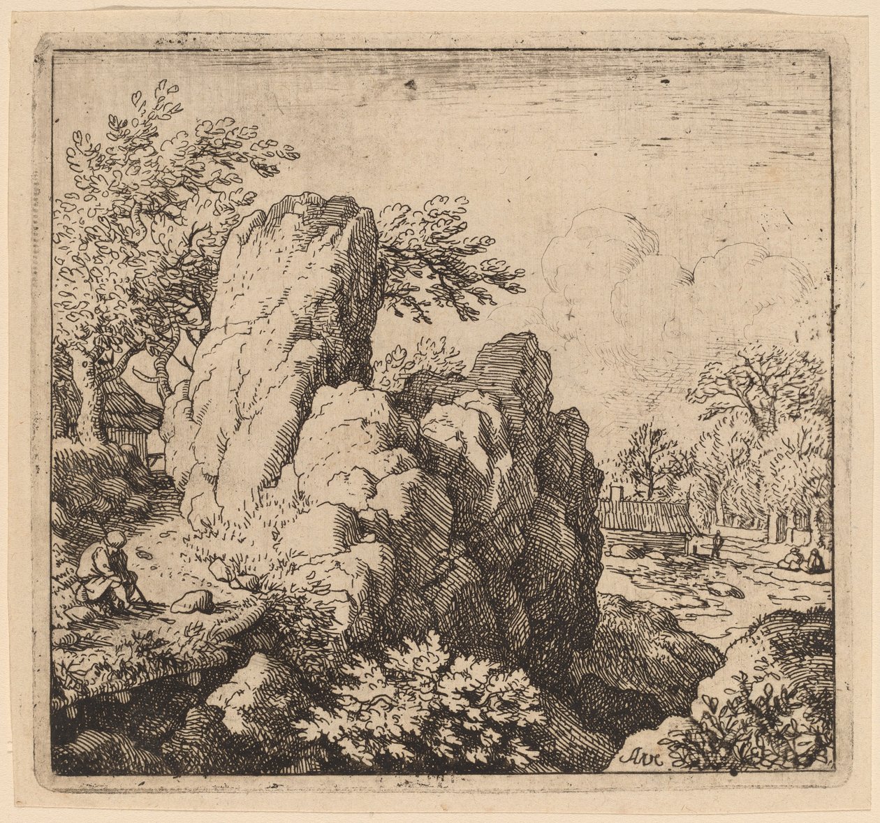 Stor stein av Allart van Everdingen
