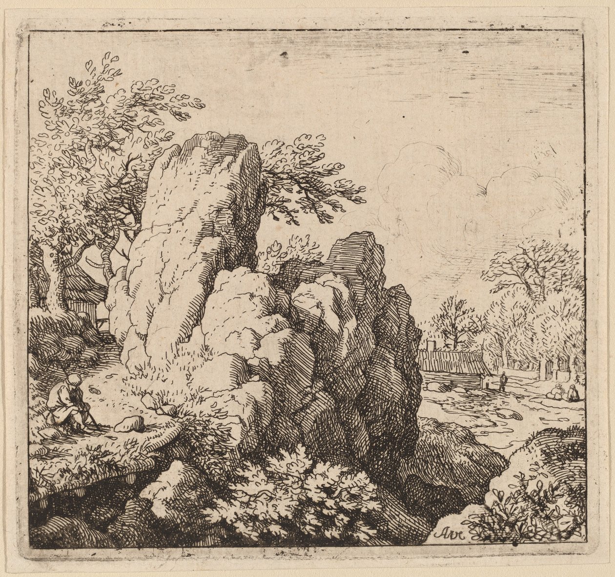 Stor stein av Allart van Everdingen