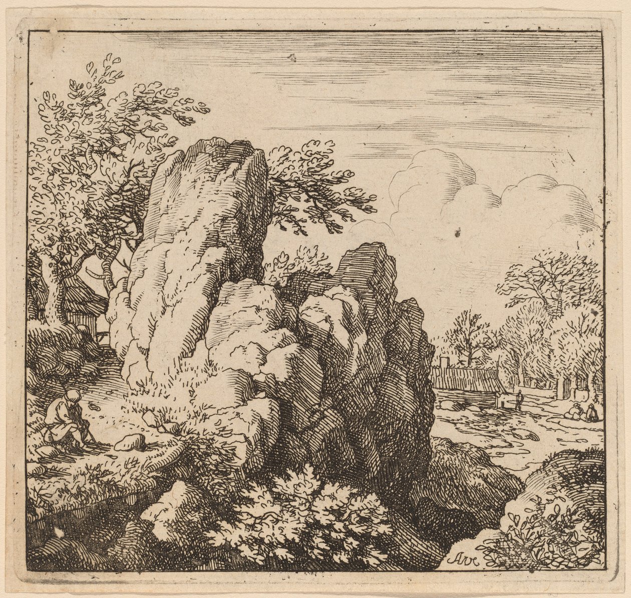 Stor stein av Allart van Everdingen