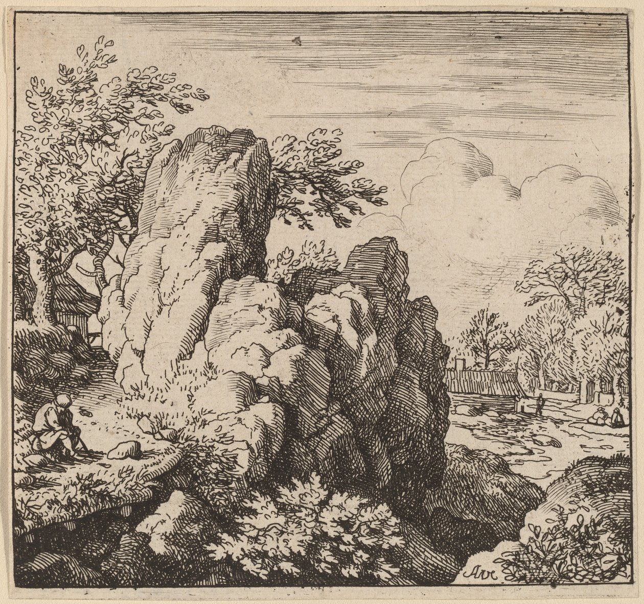 Stor stein av Allart van Everdingen