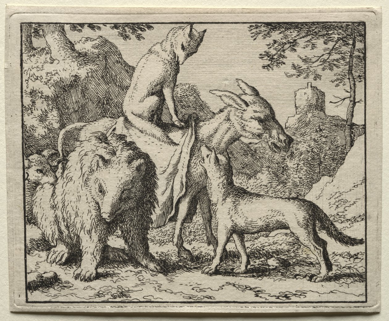 Reynard the Fox av Allart van Everdingen