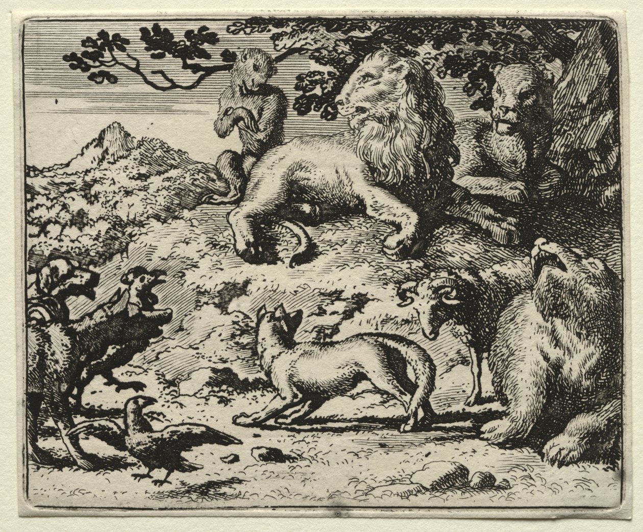 Reynard the Fox: The Animals Complain of Reynard's Pardon av Allart van Everdingen