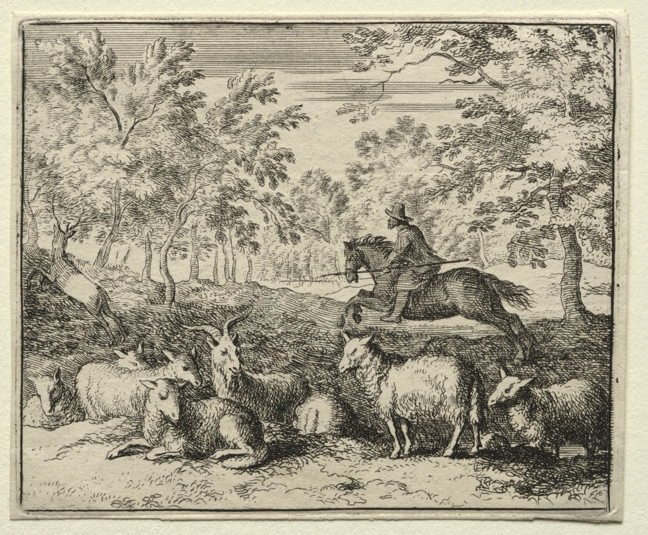Reynard the Fox: The Chase of the Stag av Allart van Everdingen