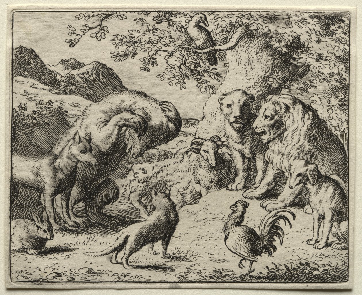 Reynard the Fox: The Complaint of the Bear av Allart van Everdingen