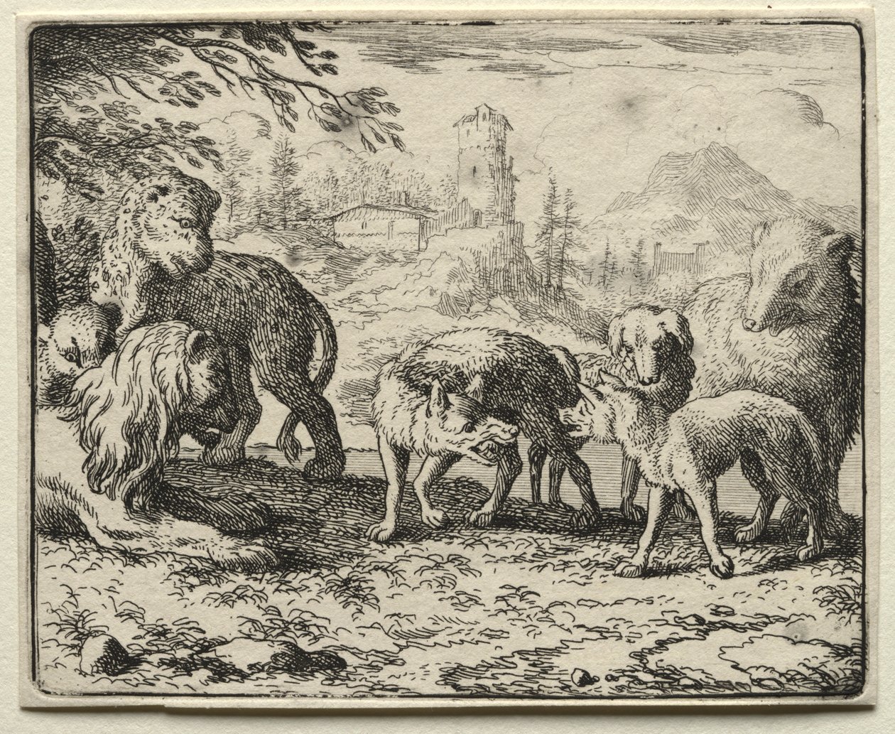 Reynard the Fox: The Condemnation of Reynard. av Allart van Everdingen