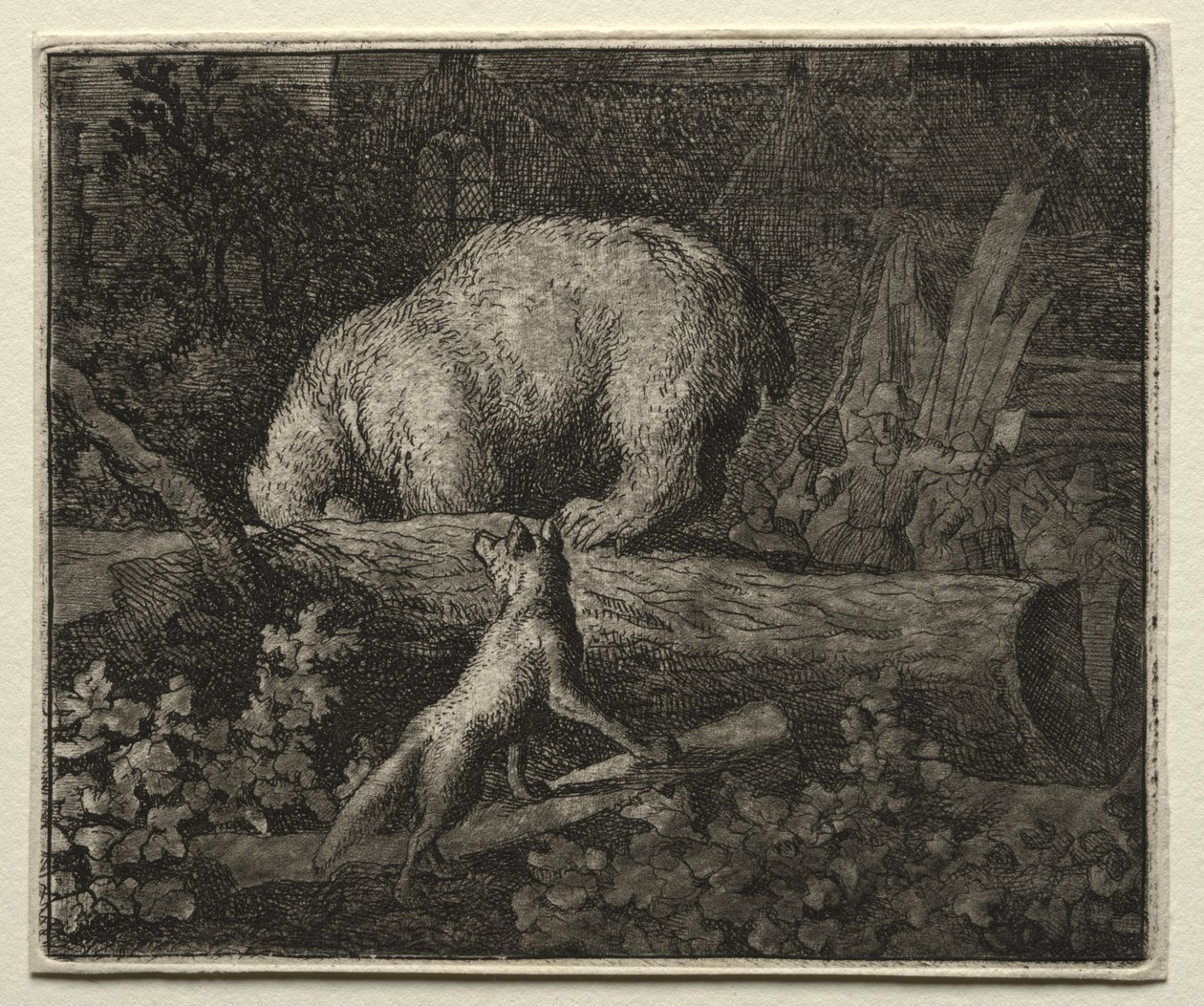 Reynard the Fox: Trapping the Bear av Allart van Everdingen