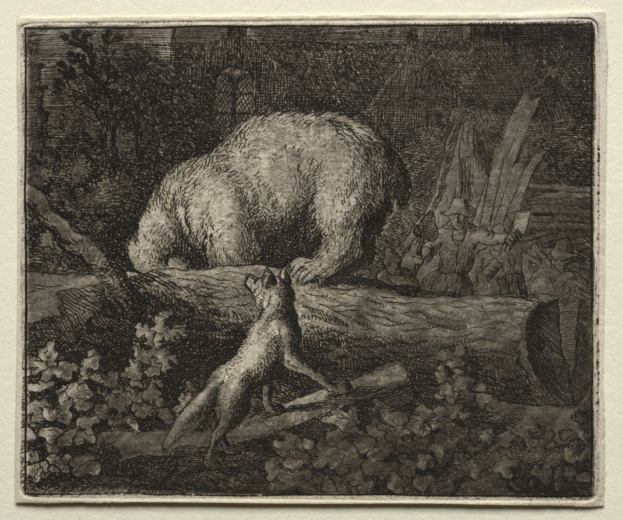 Reynard the Fox: Trapping the Bear. av Allart van Everdingen