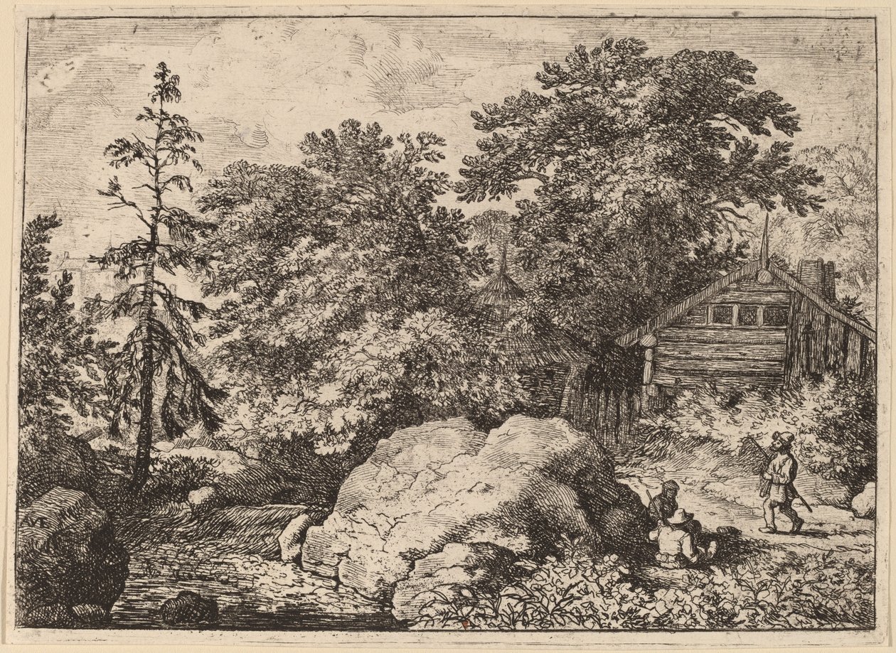 The Knoll av Allart van Everdingen