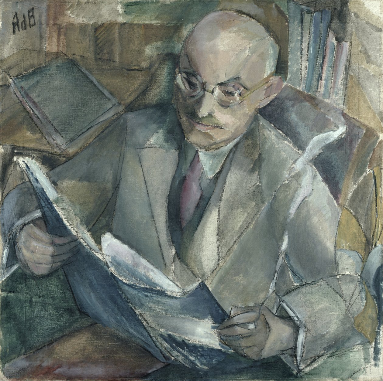 Portrett av Dr Georg Wendemuth (1860-1929) av Alma Del Banco