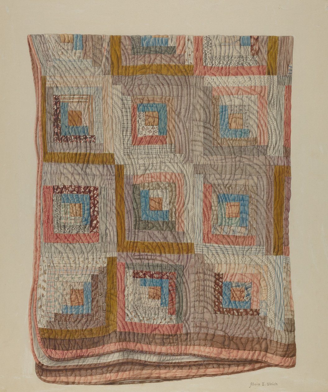 Patchwork Quilt av Alois E. Ulrich