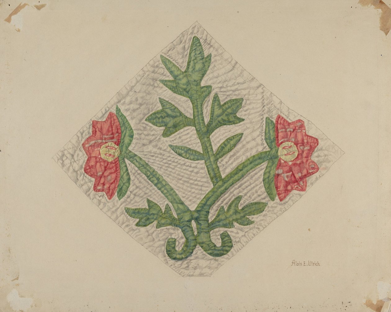 Quilt mønster av Alois E. Ulrich